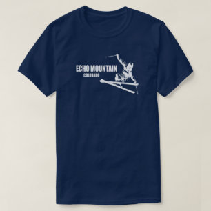 Camiseta Esquiador de Echo Mountain Colorado