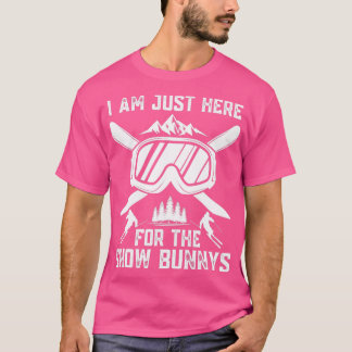 Camiseta Esquiador de esquí de Apres para los snowbunnys