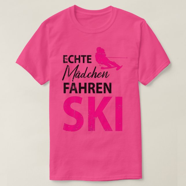 Camiseta Esquiador de esquí para esquiar 8 (Diseño del anverso)