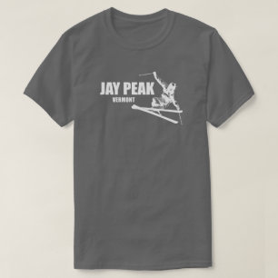 Camiseta Esquiador de Jay Peak Vermont