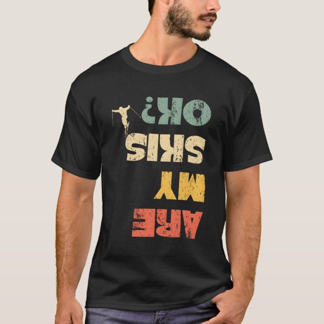 Camiseta Esquiador De Nieve Para Esquiar Deportiva En Invie (Anverso)
