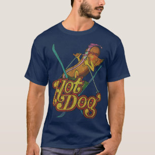 Camiseta Esquiador de perros calientes 1974