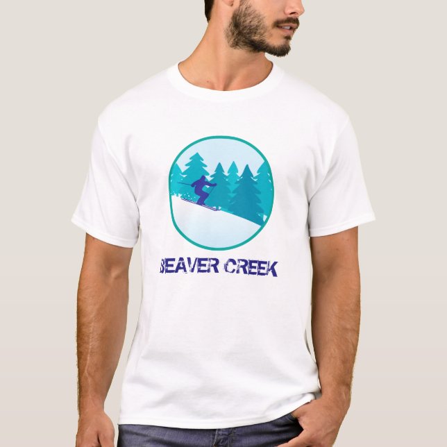 Camiseta Esquiador del Beaver Creek (Anverso)