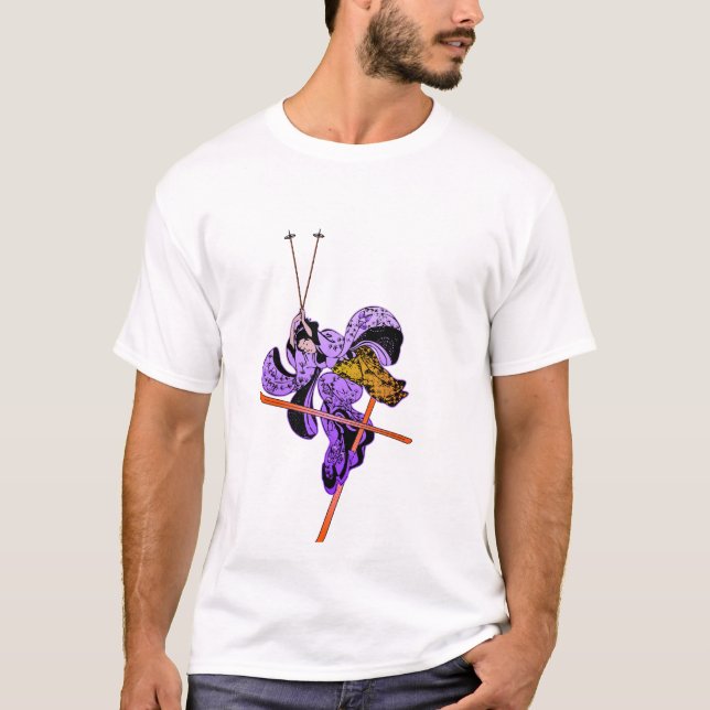 Camiseta Esquiador del geisha (Anverso)