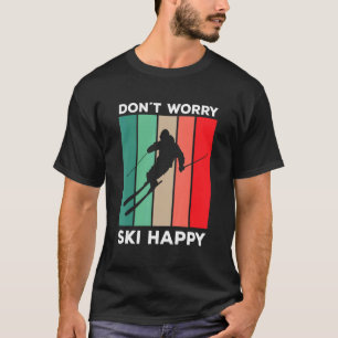 Camiseta Esquiador diciendo que no se preocupe por el esquí