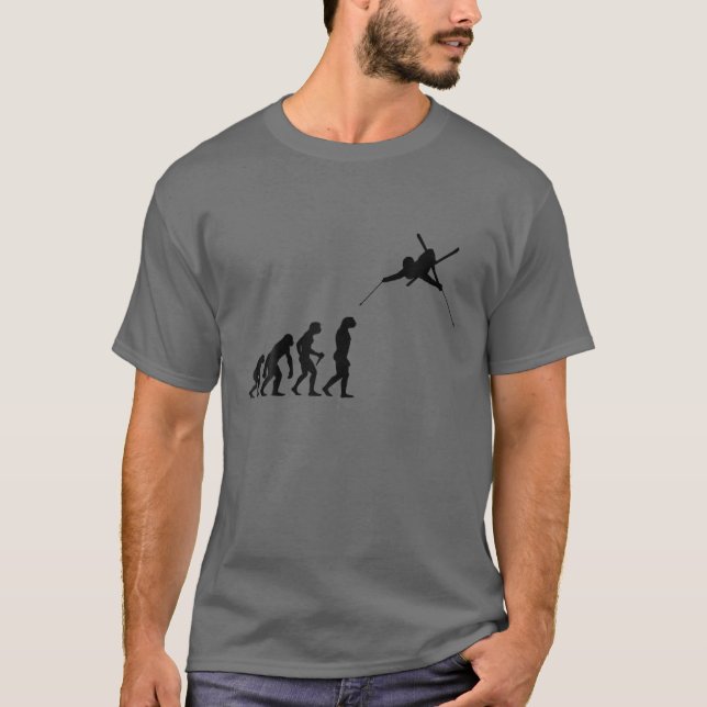 Camiseta Esquiador Freestyle de esquí Freeride (Anverso)
