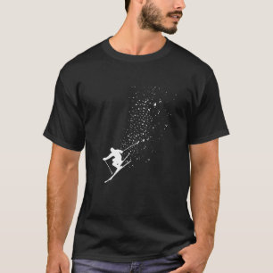 Camiseta Esquiador Freestyle Freeski Deportivo de Invierno
