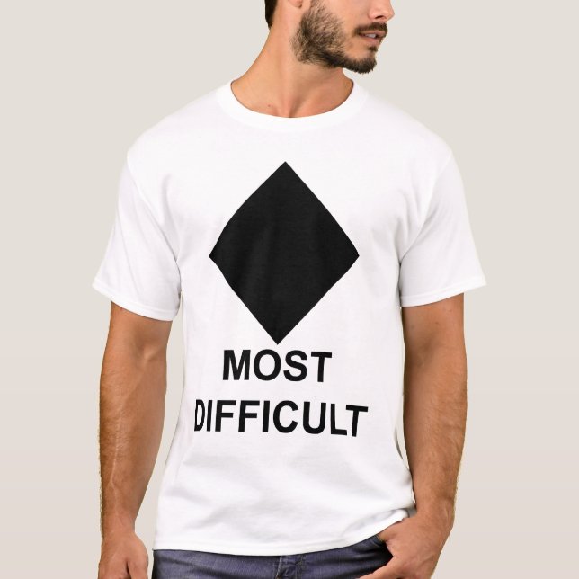 Camiseta Esquiador o Snowboarder avanzado (Anverso)