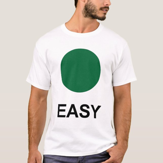 Camiseta Esquiador o Snowboarder del principiante (Anverso)