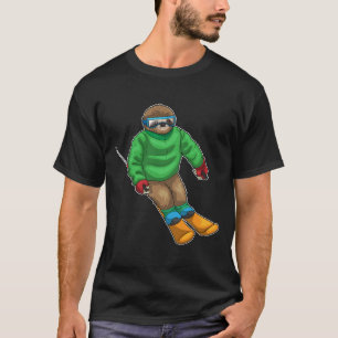 Camiseta Esquiador Sloth
