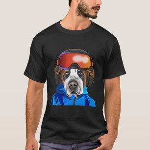 Camiseta Esquiador St. Bernard Snowboarding Pocket