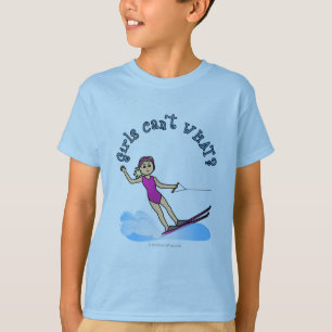 Camiseta Esquiadora de agua rubia