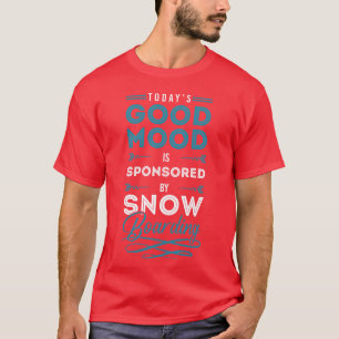 Camiseta Esquiadores de nieve Invierno Deportes de invierno