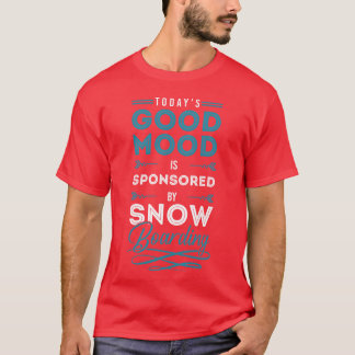 Camiseta Esquiadores de nieve Invierno Deportes de invierno