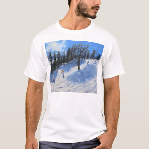 Camiseta Esquiadores Verbier 2010 de la primavera