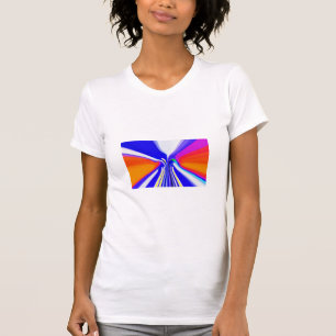 Camiseta Esquiando al atardecer