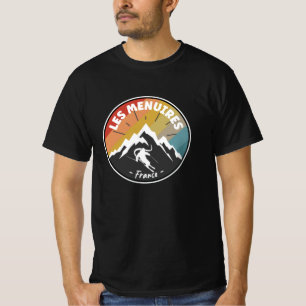 Camiseta Esquiando En Francia Les Menuires
