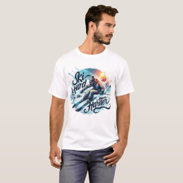 Camiseta Esquiar duro, Apres más difícil | Apres Skier
