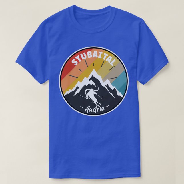 Camiseta Esquiar En El Stubaital Austria 1 (Diseño del anverso)