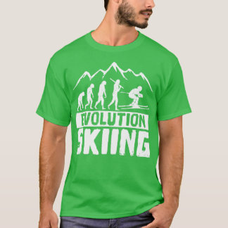 Camiseta Esquiar evolutivo