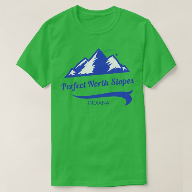 Camiseta Esquiar Indiana 1 Perfectamente en las pistas de e (Diseño del anverso)