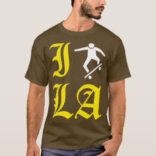 Camiseta Esquiar Los Ángeles o morir patinando