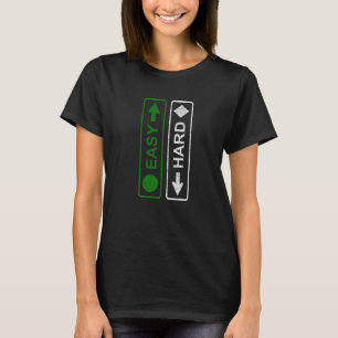 Camiseta Esquiar Snowboard Soy fácil y estoy muy inspirado