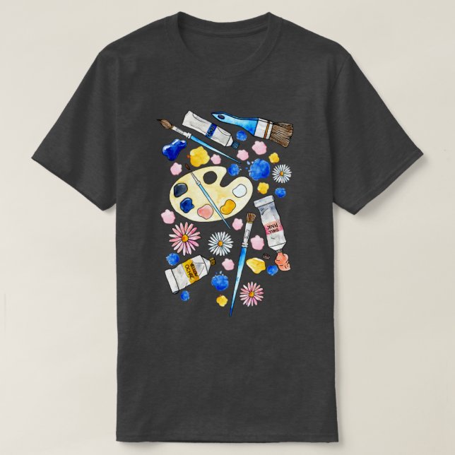 Camiseta Esquina de artesanía creativa (Diseño del anverso)