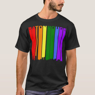 Camiseta Esquina de Baton Rouge Arcoiris Orgullo Gay LGBT