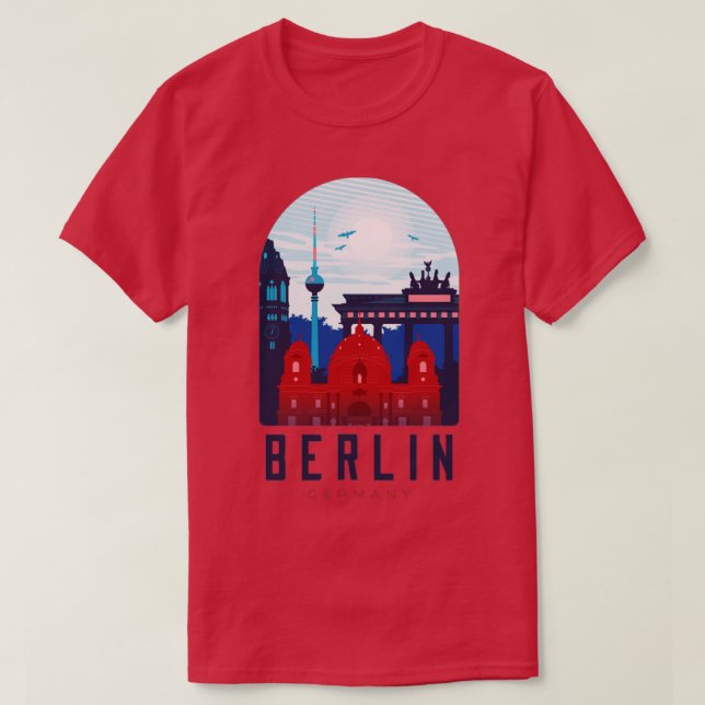 Camiseta Esquina de Berlín1 (Diseño del anverso)