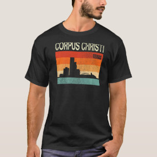 Camiseta Esquina de Ciudad de Texas Corpus Christi
