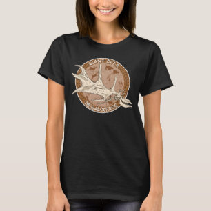 Camiseta Esquina de Elk Paleoart Megaloceros de Irlanda