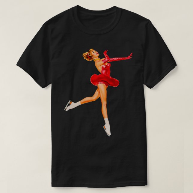 Camiseta Esquina de hielo en rojo (Diseño del anverso)