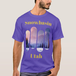 Camiseta Esquina de la cuenca de nieve Utah 3