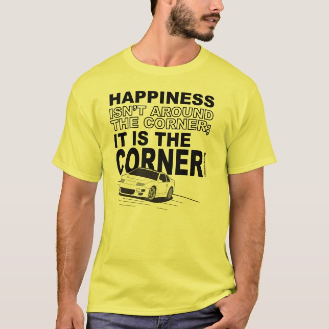 Camiseta Esquina de la felicidad (Anverso)