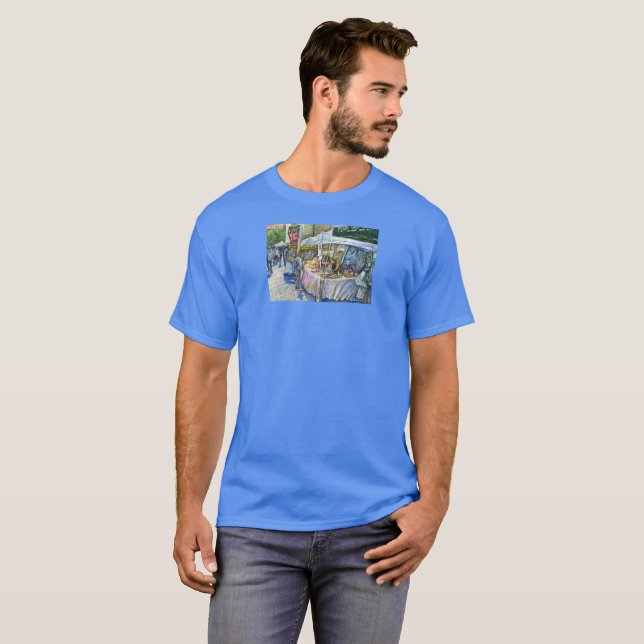 Camiseta Esquina de la granja de cerdos voladores y un poco (Anverso completo)