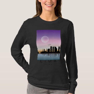 Camiseta Esquina de Lima Perú en recuerdo de luna llena Amo