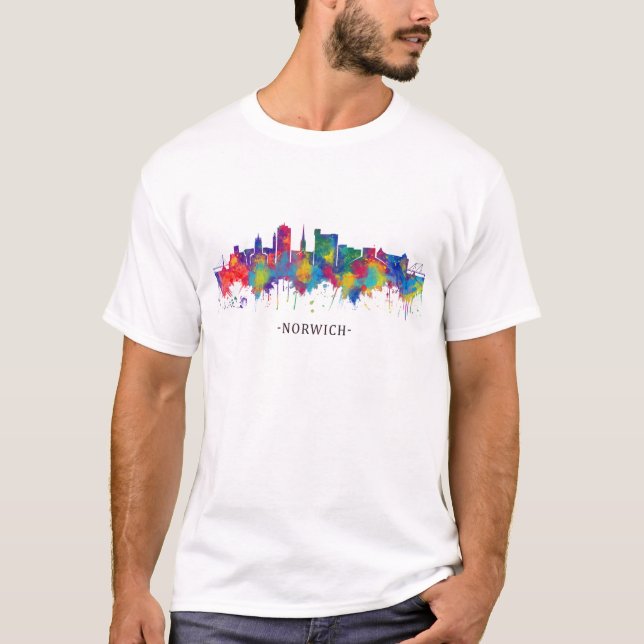Camiseta Esquina de Norwich England (Anverso)