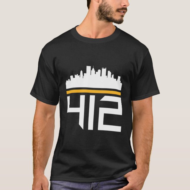 Camiseta Esquina de Pittsburgh 412 (Anverso)