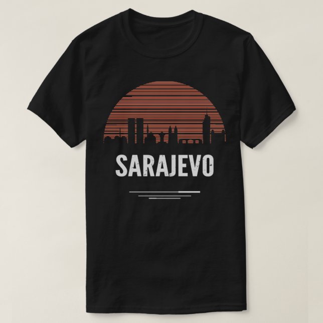 Camiseta Esquina de Sarajevo (Diseño del anverso)