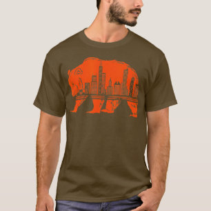 Camiseta Esquina del Centro de Chicago Orgullo Illinois 1