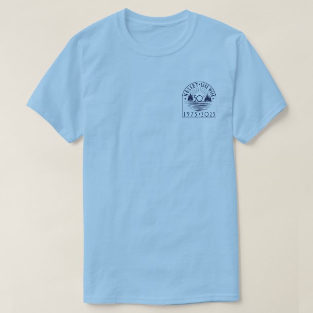 Camiseta Esquina delantera de la linterna de la linterna de (Diseño del anverso)