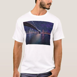 Camiseta Esquina espacial Manhattan