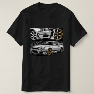 Camiseta Esquina GT-R estilo cómic R34
