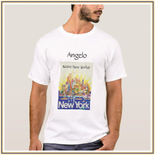 Camiseta Esquina nativa de Manhattan para New Yorker