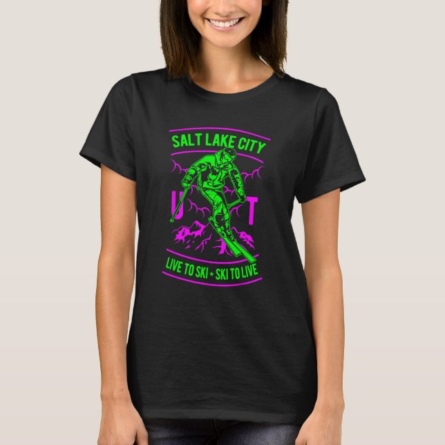 Camiseta Esquina Utah 4 de Salt Lake City (Anverso)