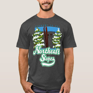 Camiseta Esquina Vermont en las laderas noreste