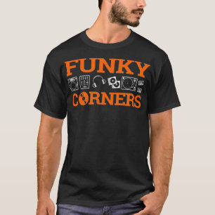 Camiseta Esquinas funky de diseño de Guay DJ