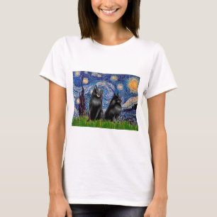 Camiseta Esquipadores (2,5&6) - Noche estrellada