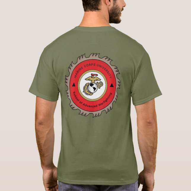 camiseta esquivada de la serie 2 de la SAW (Reverso)